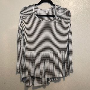 BP Nordstroms Oversized Long Sleeve Top